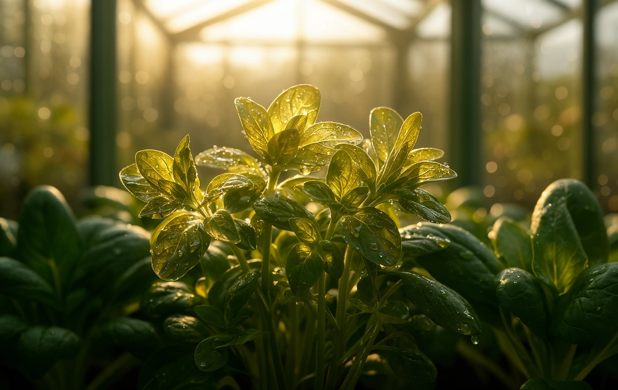 Textură botanică organică