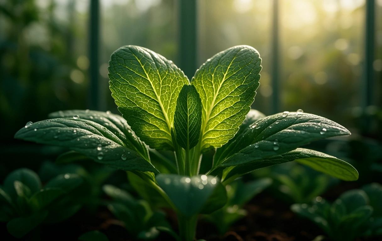 Textură botanică organică
